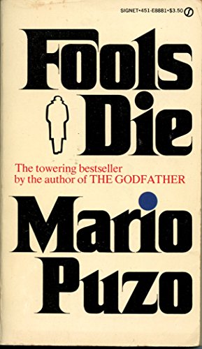 Fools Die by Puzo, Mario (1979) Mass Market Pap... B00QD95W1E Book Cover