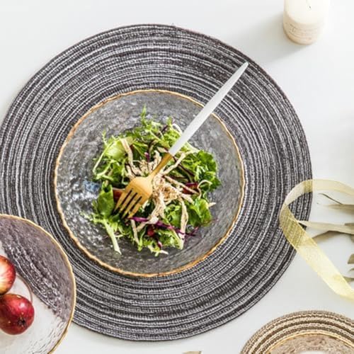 Set de table rond lavable et antidérapant pour protéger les meubles - 3