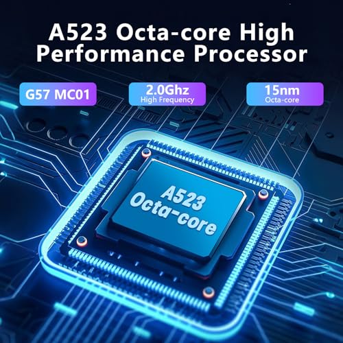 2024 Tablet 10 Inch Android 14 Tablets, 12GB RAM+128GB ROM(Expand to 1TB), Octa Core 1280 * 800 IPS HD Display Android Tablet, Unisoc A523 CPU, 5G/2.4G WiFi, Dual 5MP+8MP Camera,(Gray) - Image 3