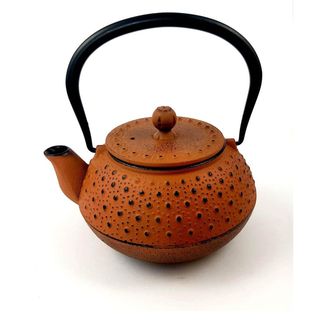 Tetera de hierro fundido (1 L), color verde