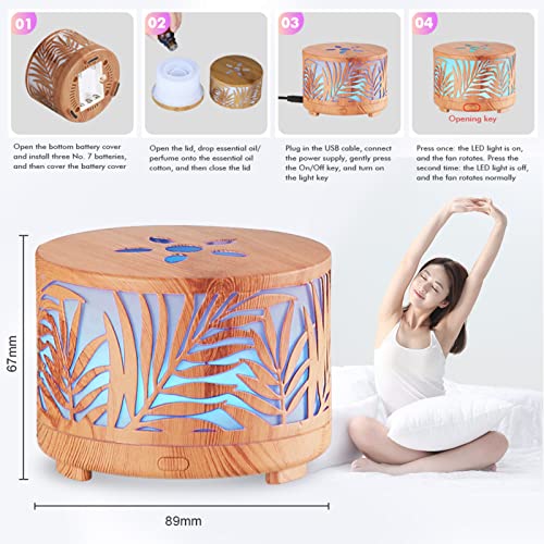 Etarowks ETX-0824 Mini Cordless Essential Oil Diffuser thumb #3