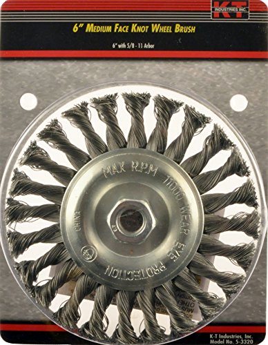 Image of 5-3320 Medium 6 inch Knot Wheel