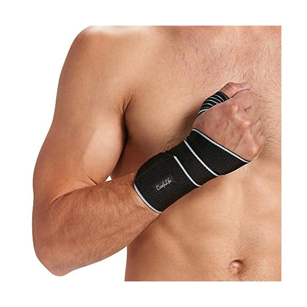 ComfiLife-Wrist-Brace--Adjustable-Compression-Wrist-Support-Wrap--Carpal-Tunnel-Wrist-Brace--Wrist-Wraps-for-Minor-Sprains-Workout-Weightlifting-Sleeping-Tendonitis-Arthritis--Fits-Both-Hands ComfiLife Wrist Brace – Adjustable Compression Wrist Support Wrap – Carpal Tunnel Wrist Brace – Wrist Wraps for Minor Sprains, Workout, Weightlifting, Sleeping, Tendonitis, Arthritis – Fits Both Hands