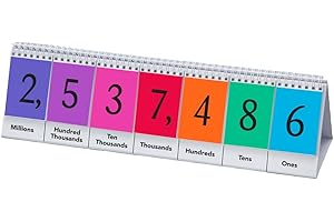 Didax Educational Resources Number Flip Stand - Hands-on Exploration of Place Value