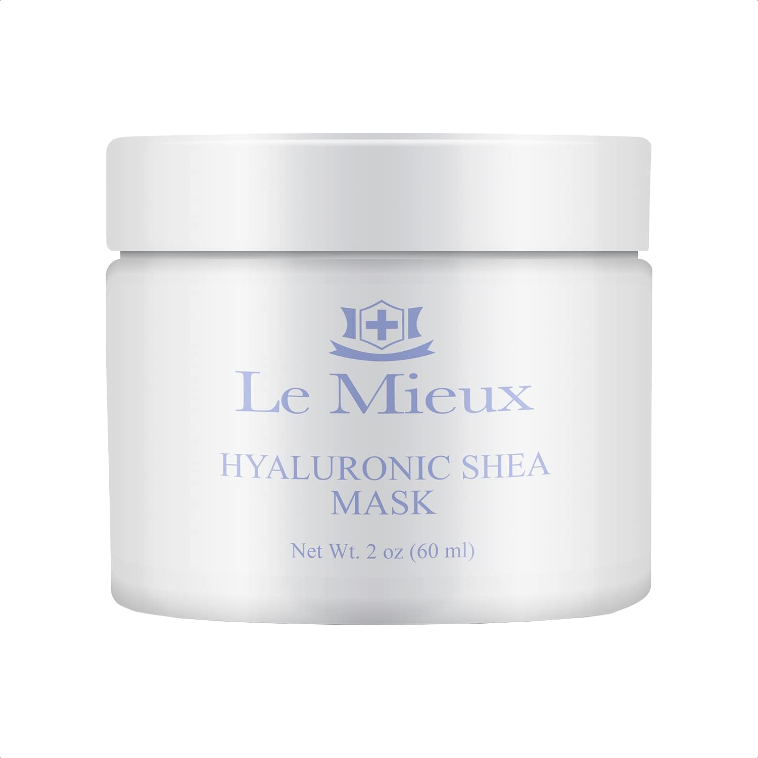 Sponsored Ad - Le Mieux Hyaluronic Shea Mask - Hydrating Cream Mask for Dry & Mature Skin with Shea Butter & Botanical Extracts, Hyaluronic Acid Facial Mask with No Parabens or Sulfates (2 oz / 60 ml)