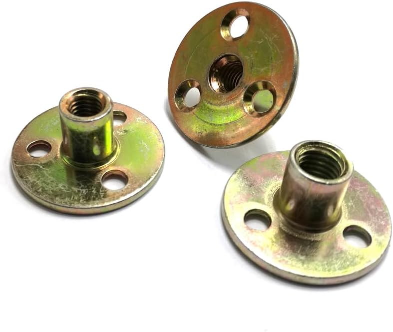 M6 M8 M10 Furniture Rivet Nut, Sofa Locking T Nut,B032 (Size: M10-30 pieces)