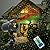 HERHOTER Christmas Laser Lights Outdoor,Red and Green Moving Outdoor Laser Light, Waterproof Garden House Decoration Laser Christmas Lights