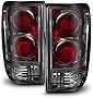 VIPMOTOZ Smoke Lens Chrome Housing Tail Light Lamp Assembly Set For 1995-2005 Chevy Blazer GMC Jimmy Oldsmobile Bravada, Driver & Passenger Side