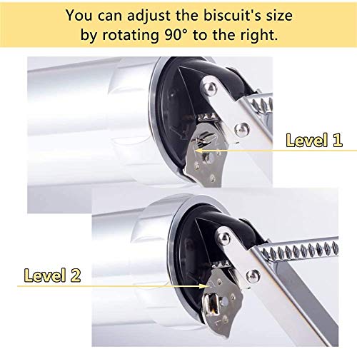 Cookie Press Maker Kit For Diy Biscuit Maker And Decoration With 8 Stainless Steel Cookie Discs And 8 Nozzles (Stainless Steel) #TOP4