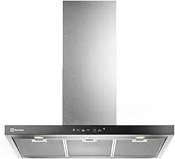 Coifa de Parede Electrolux 90cm Inox Experience com Inteligência Artificial e Alto Poder Sucção (CE9TF) - 127V