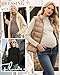 Neer 3 Pack Women's Maternity Tops, Pregnant Long Sleeve Sweaters Mock Turtleneck Pregnancy Shirts Ribbed Knit Mama Clothes(Khaki, Apricot, Black,Medium)