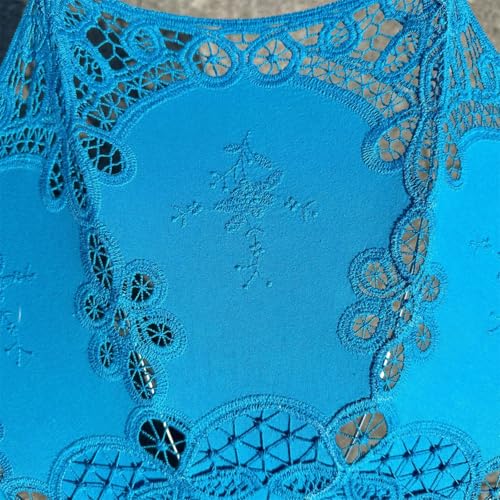 Sombrilla de encaje de ganchillo y algodón para decoración de bodas 4