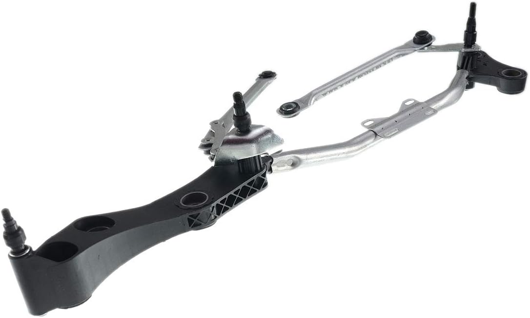 A-Premium Front Windshield Wiper Transmission Linkage Assembly Compatible with BMW Vehicles - 525i, 525xi, 528i, 528i xDrive, 528xi, 530i, 530xi, 535i, 535i xDrive, 535xi, 545i, 550i, 645Ci, M5, M6