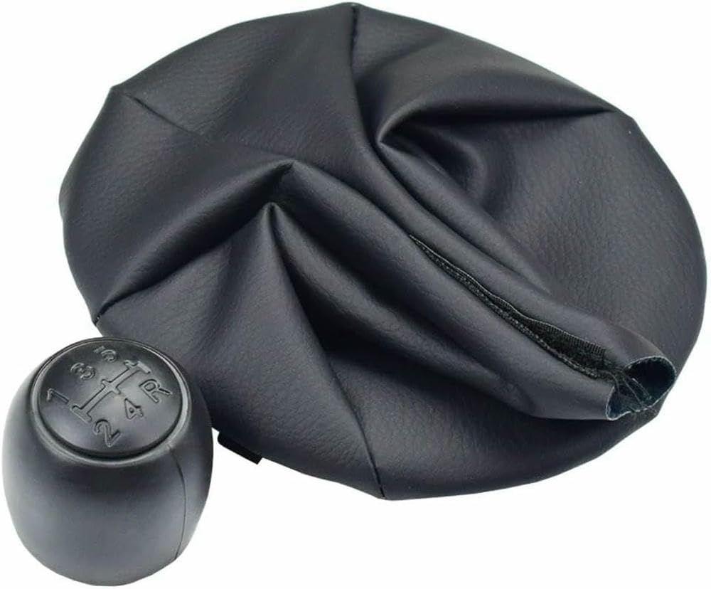 GZNBB Car 5/6 Speed Car Manual Gear Shift Knob Shifter Lever Accessories, for Fiat 500 500C Panda 2003-2012