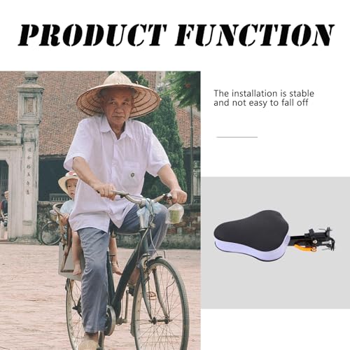 Selle de vélo électrique ergonomique coussin confortable robuste