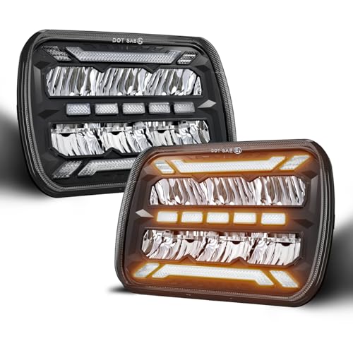 TopAutoGear 1000% Bright H6054 5×7 7×6 LED...