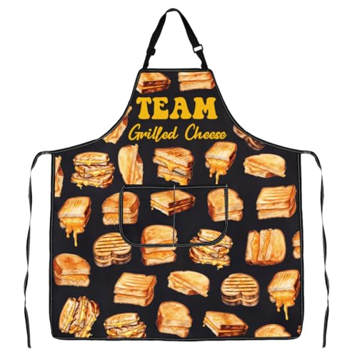 G2TUP Grilled Cheese Lover Apron with Cheese Design