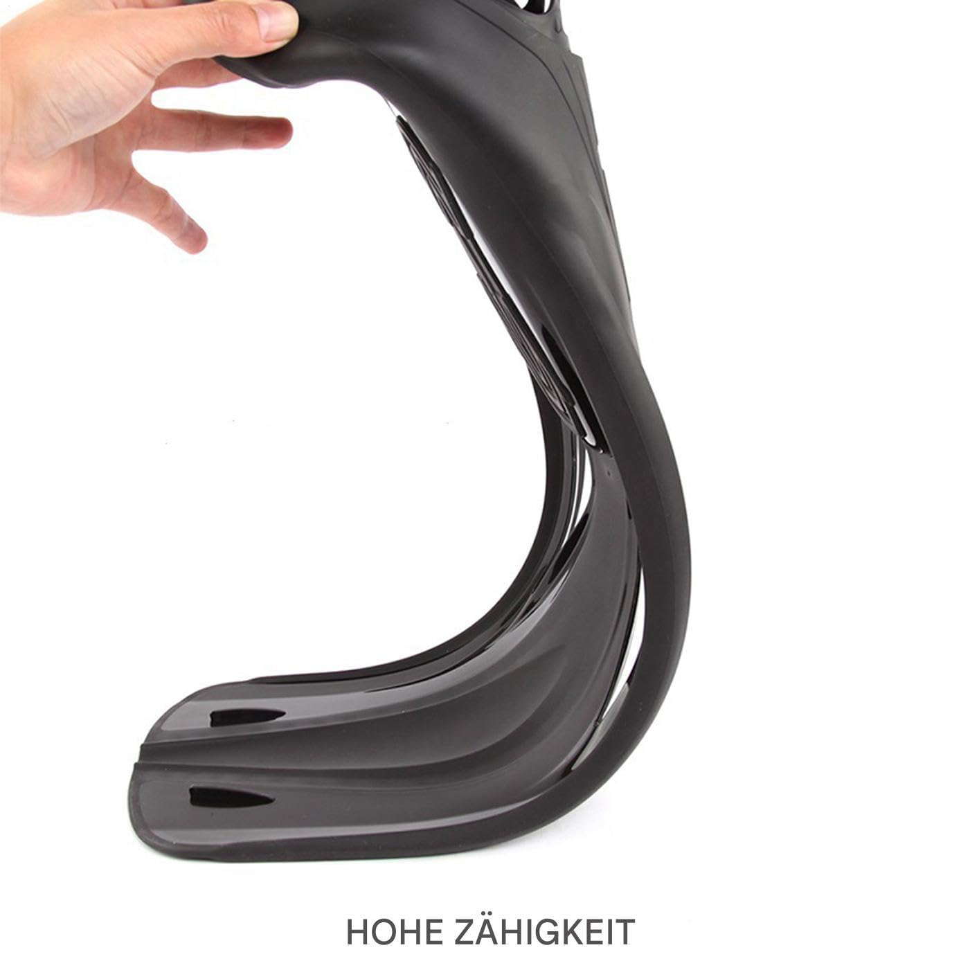 Aletas para natación para adultos, juego de aletas de snorkel para adultos, 1 par de aletas de buceo ajustables y equipo de entrenamiento para piscina, mar, tanto para planas como profundas