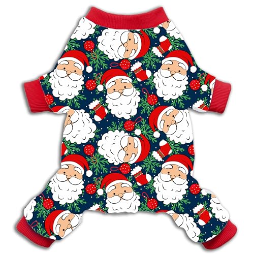 Pijama para perro Santa Claus navideño XXL