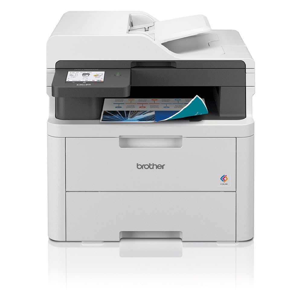 Brother DCP-​L3560CDW Imprimante Laser Couleur Multifonction (Impression/​Copie/​Scan) WiFi Recto-​Verso Automatique en impression 2 mois OFFERTS à l'abonnement d'encre EcoPro
