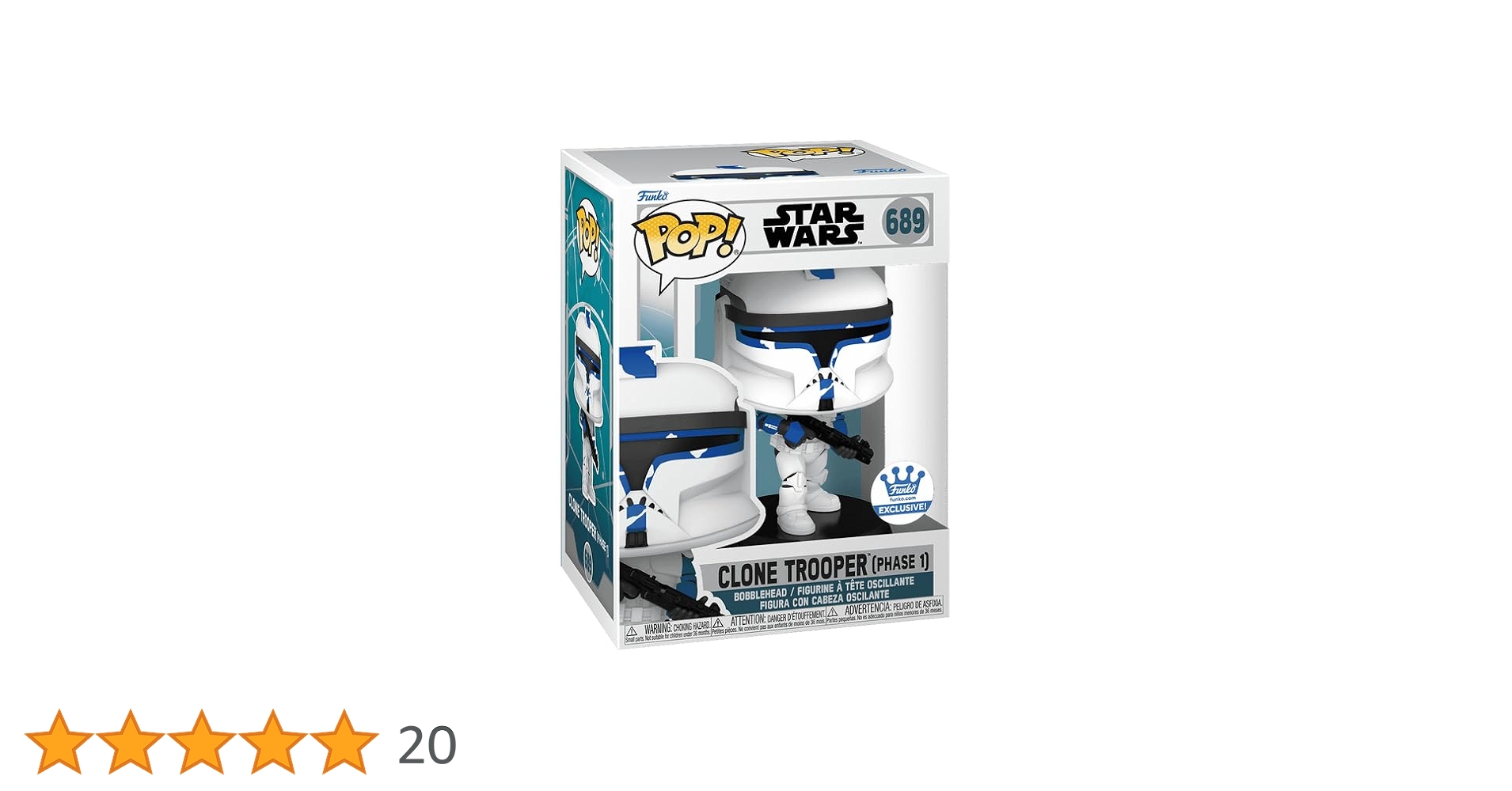 Funko pop clone trooper クローントルーパー Clone Trooper Breaks Ranks to Join Funko Family