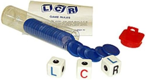 Juego de dados LCR izquierdo y derecho: 4 colores a elegir