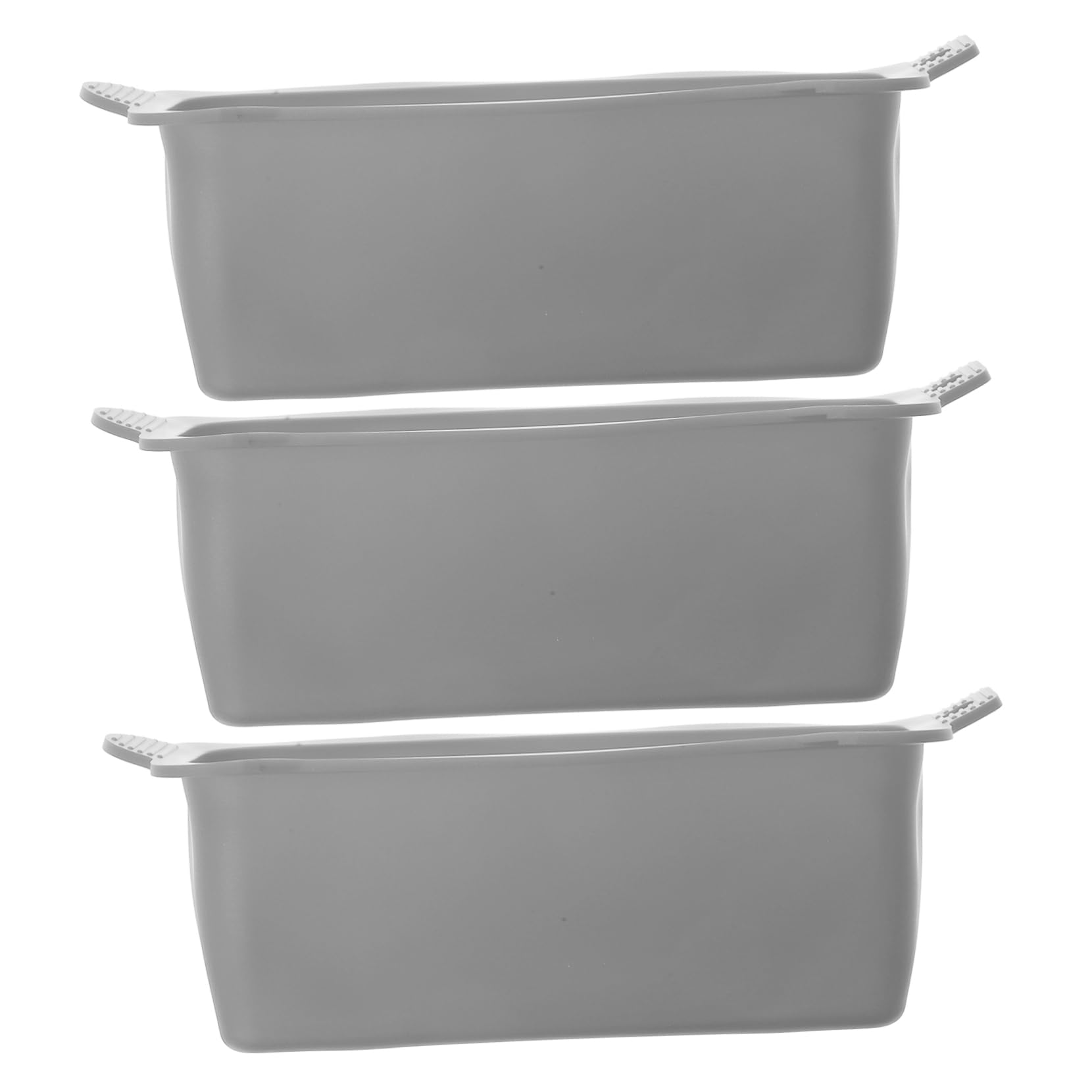 HOLIDYOYO 3pcs Silicone Grease Cup Liners Camping Grease Catcher Drip Pan Liners Food Grade