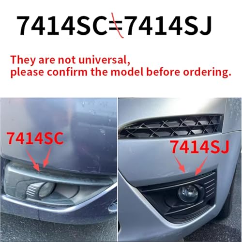 Grille antibrouillard avant Citroën C4 Picasso rénovation auto - 5