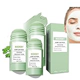 Jelaqmot Mugwort Clay Mask, Mugwort Mask, Skintific Mugwort Anti Pores & Acne Clay Mask, Mud Masks For Face Blackhead Remover (3PCS)