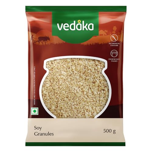Image of Amazon Brand - Vedaka Soy Granules, 500 g