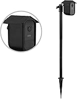 Vista 7 de HOLACA Estaca de montaje en poste de Spike y piel de silicona resistente a la intemperie para EufyCam 2C/2C Pro Stand, adecuado para estaca en suelo