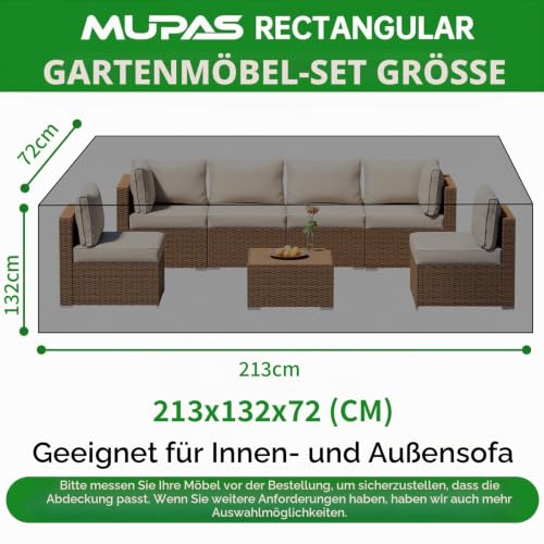MUPAS 213 x132 x74cm