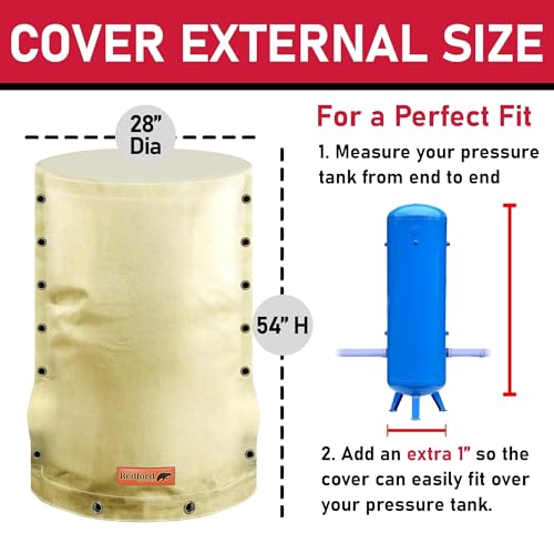 image for Redford Supply Co. Cold Snap (5°F) Round Pressure Tank Cover Insulati