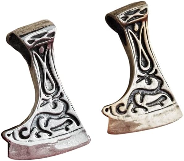 Axe of Perun pendant, hatchet amulet, battle axe artifact, warrior pendant, Norse and Slavic culture