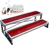 Sublimez vos prestations chorales grâce à nos estrades robustes. Dotées d'une structure en acier renforcé, ces estrades offrent des hauteurs réglables : 20 cm pour un niveau, 40 cm pour deux niveaux et 60 cm pour trois niveaux. Conçues pour une grande flexibilité, elles se divisent ou s'agrandissent facilement afin de s'adapter aux besoins de votre chœur, garantissant ainsi une disposition et un soutien optimaux.