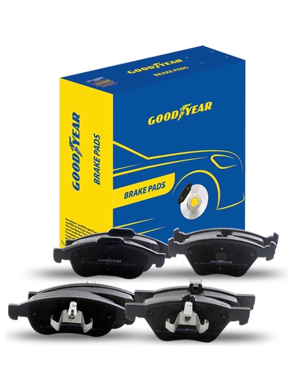 Goodyear KIA Rio Fren Balatası Ön Takım 2005 ve Sonrası Yıllar Arası Uyumlu OEM Kodu: 581012MA00