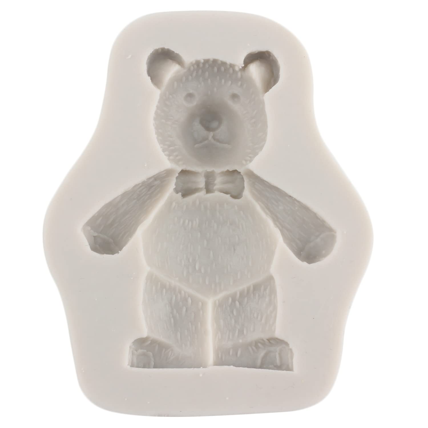 6 Stampi Silicone Per Torte A Forma Di Orso E Arcobaleno | Per Fondente, Cioccolato, Biscotti | Baby Shower E Decorazioni - Foto 6