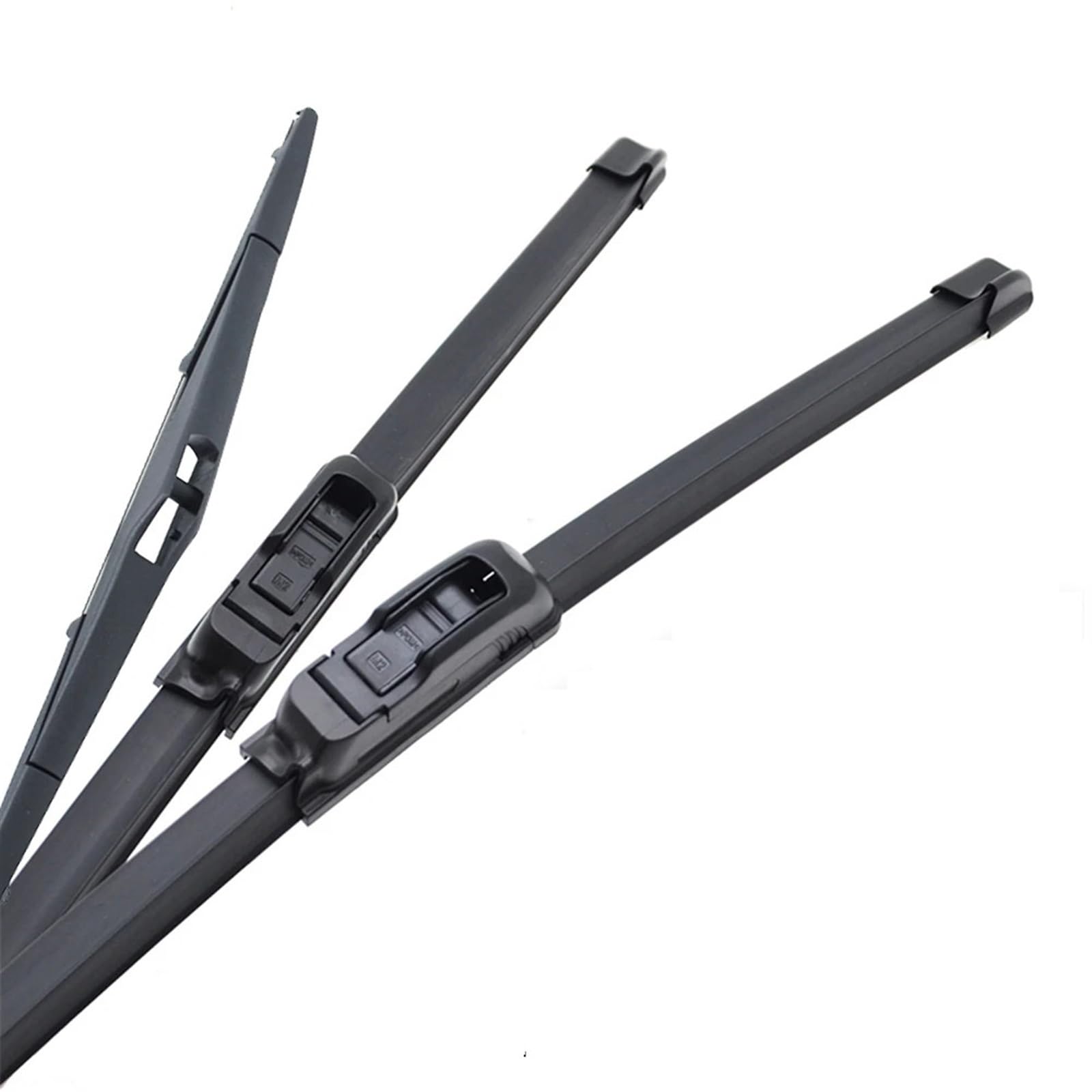Limpiaparabrisas Coche Compatible Con Hyundai Para Tucson Para MK2 2010 2011 2012 2013 2014 2015 Escobillas De Limpiaparabrisas Delanteras Y Traseras De 24"+16"+12"
