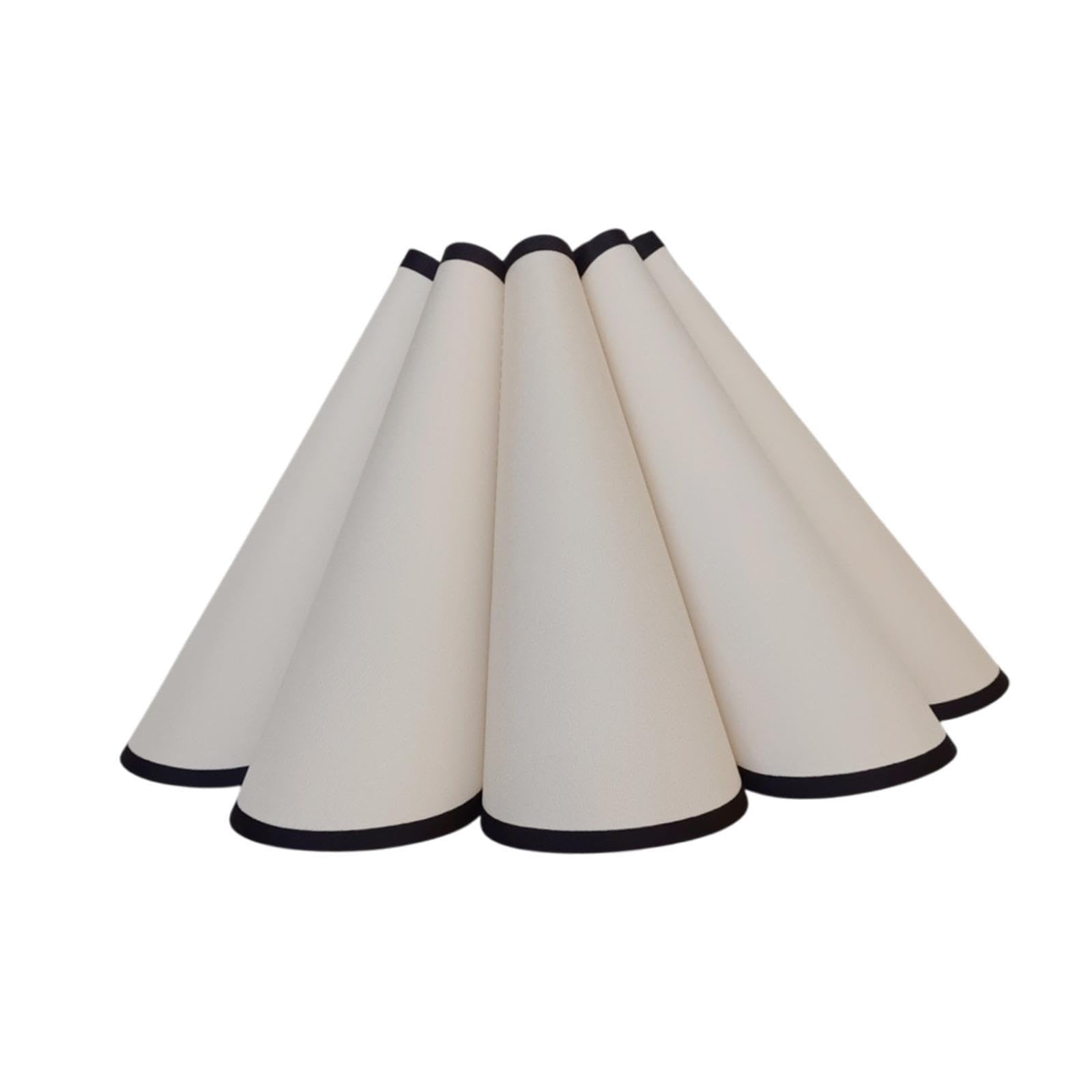 MERISHOPP Petal Cloth Table Lamp Shade Wall Light Cover for Desk Lamps Home Decoration S| Lamp Shade | Fabric Lamp Shade-image-41