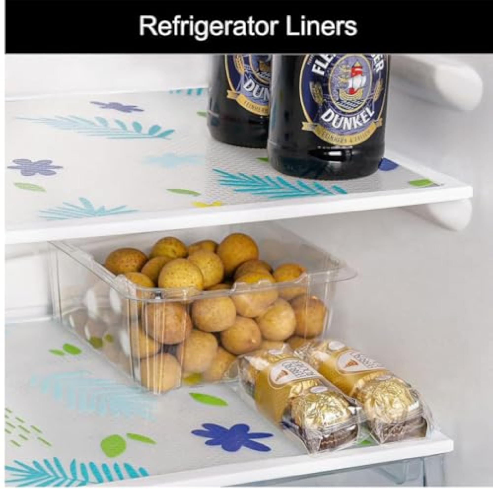 Modern Pattern EVA Shelf Liner Mat for Kitchen