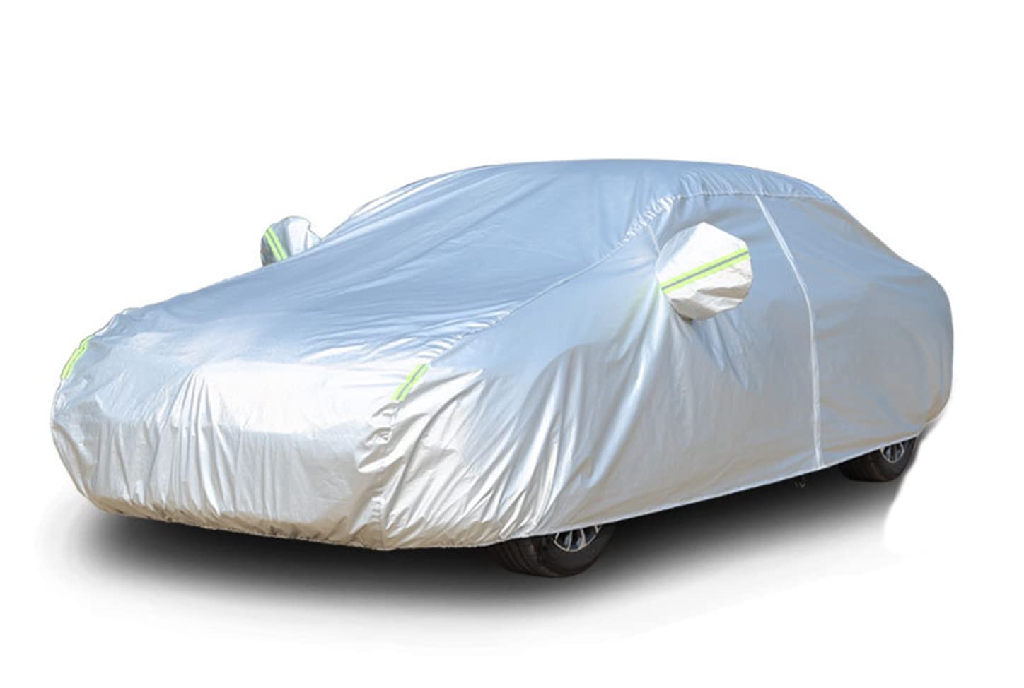 Amazon | 車カバー 自動車カバー 裏起毛 蛍光反射 ボディカバー 防風 