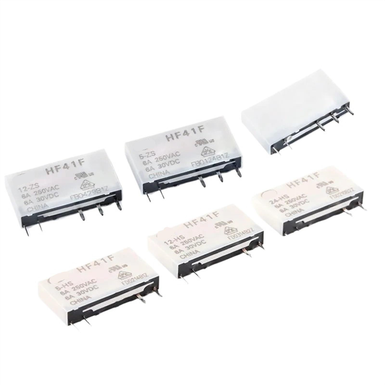 Relais HF41F-24-ZS commutation stable 24V pour circuits imprimés