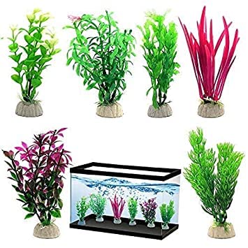KAPOOR ENTERPRISE Aquarium Artificial/Plastic Plant 6 in 1 for Decoration -4 inch Plant 6 pc (B09Y35QDKX) Amazon Price History, Amazon Price Tracker