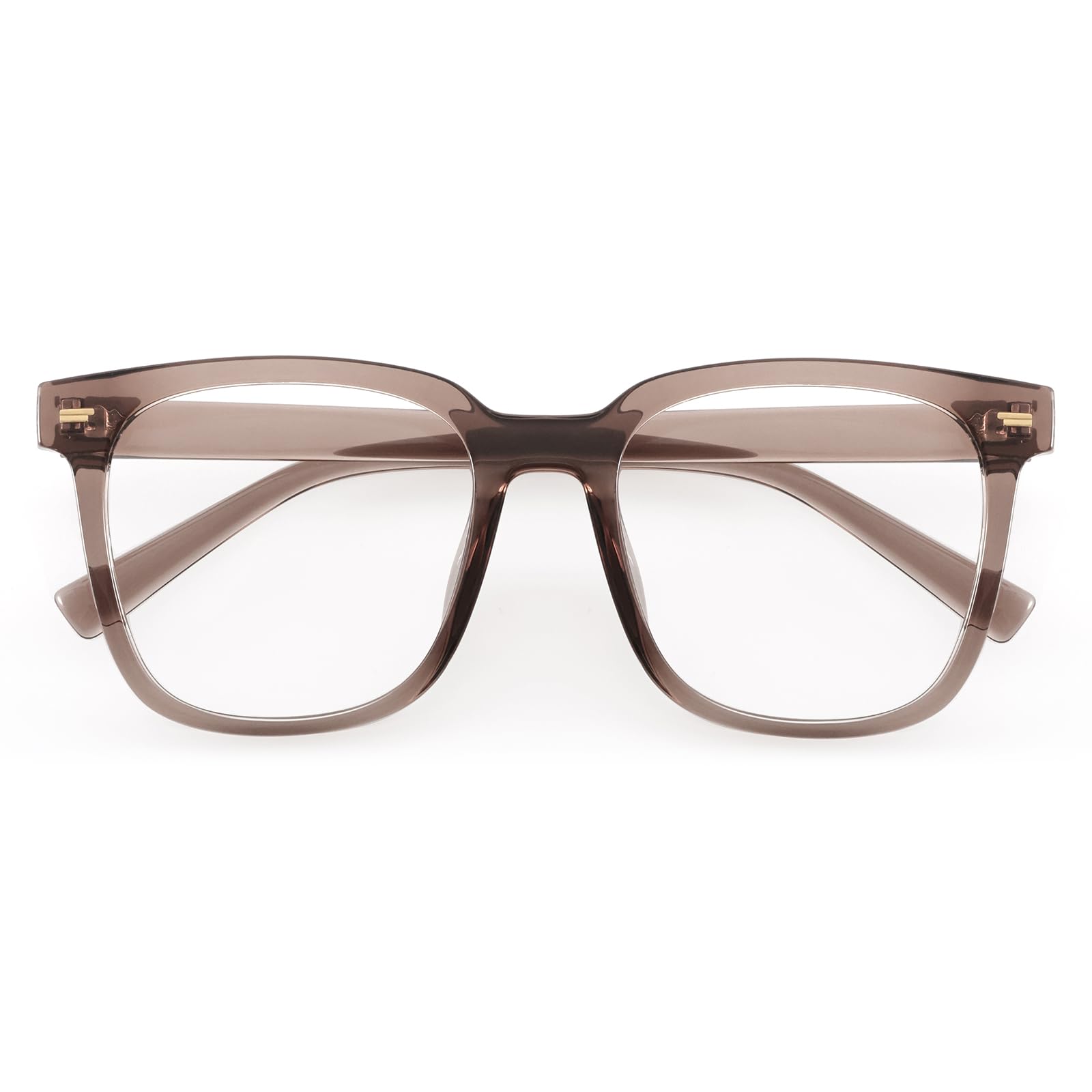 PANNER Oversized Square Blue Light Blocking Glasses for Women Men Anti Glare Reduce Eyestrain Computer Glasses