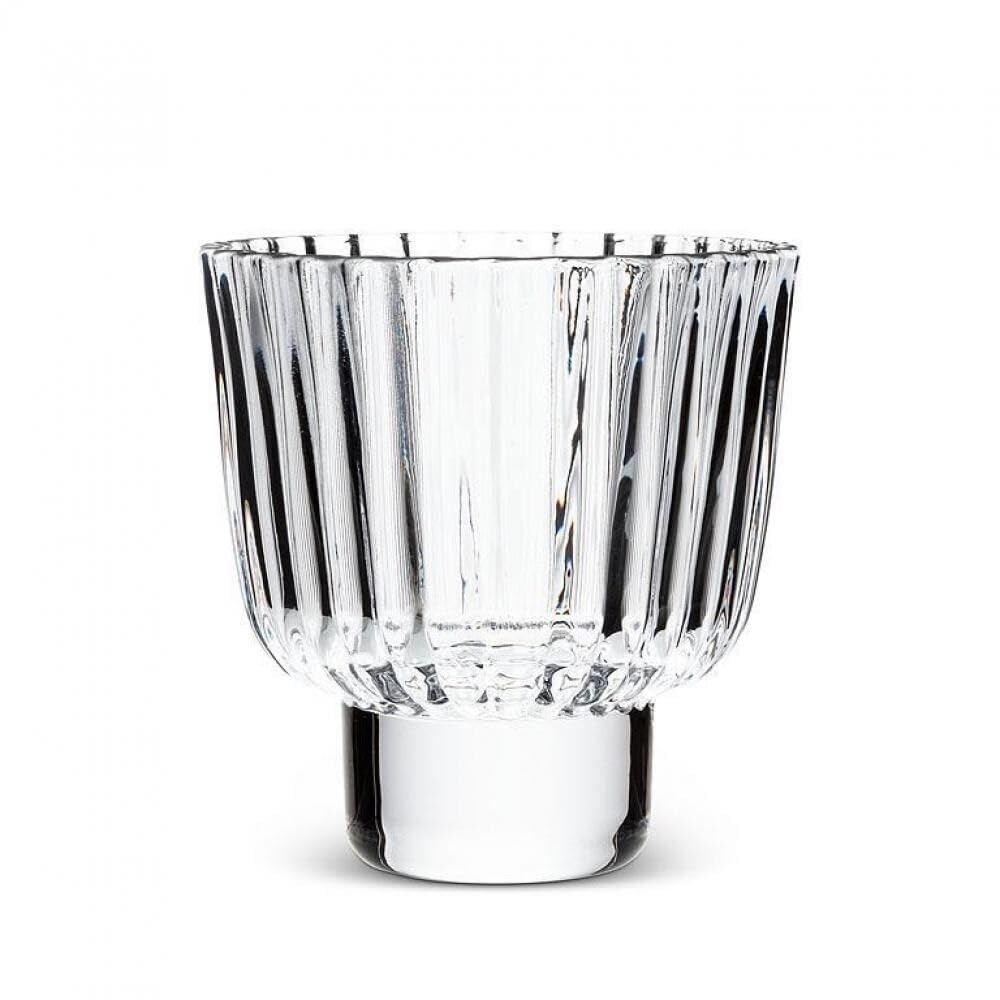 Unbranded Ribbed Tea Light Candle Holder