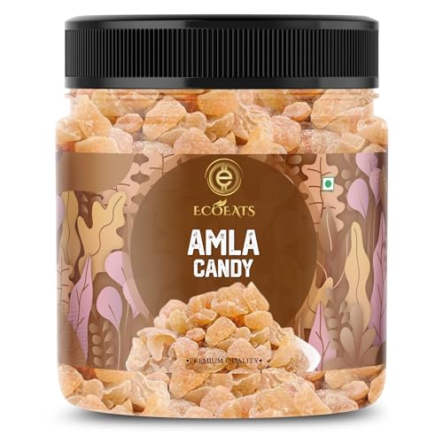 Ecoeats Chatpata Amla Candy (100g) | Tangy Dried Indian Gooseberry Avla | Natural Mukhwas & After-Meal Digestive Candy | Rich in Vitamin C, No Preservatives