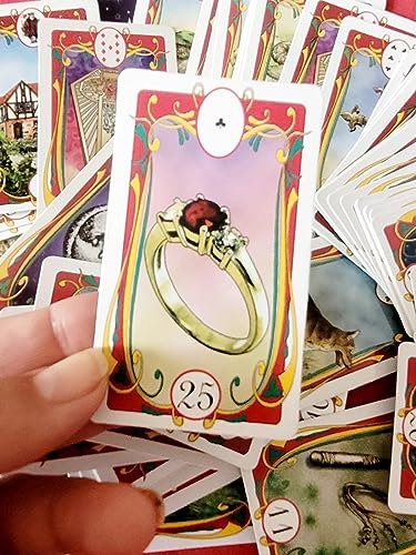 Baralho Cigano Lenormand com 36 Cartas