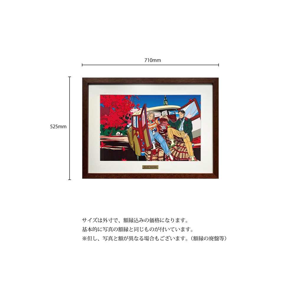 Amazon.co.jp: わたせせいぞう アートポスター(オフセット