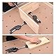 CENPEK 2er Pack Spannelemente, Holzbearbeitung Desktop-Clip Verstellbarer Rahmen Holzbearbeitung Schnelle Feste Clip-Klemmvorrichtung für Holzbearbeitungsbänke Hilfswerkzeug