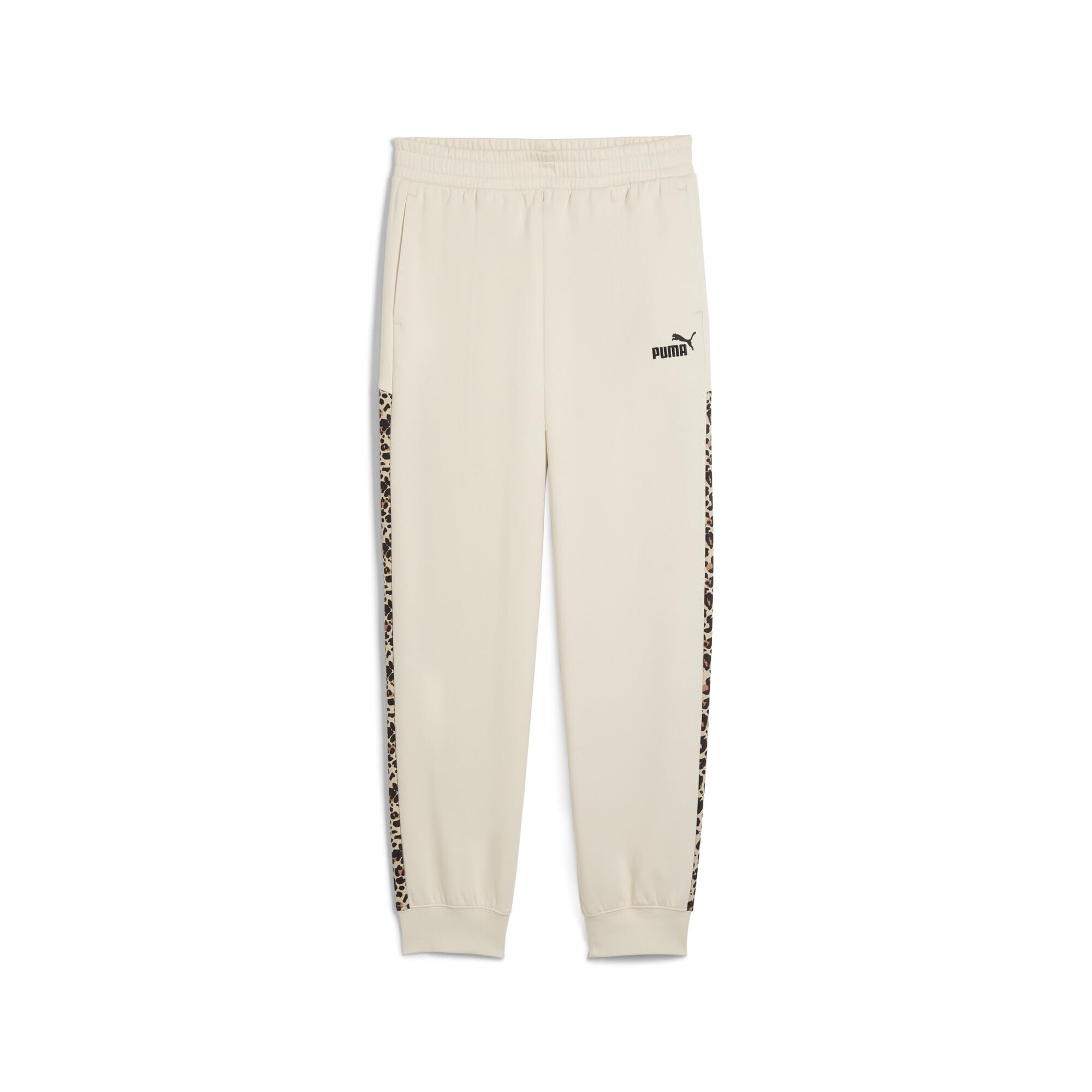 PUMA ESS Graphic Animal Comfort High-Waist Sweatpants FL Cl - Pantalones de Punto Mujer